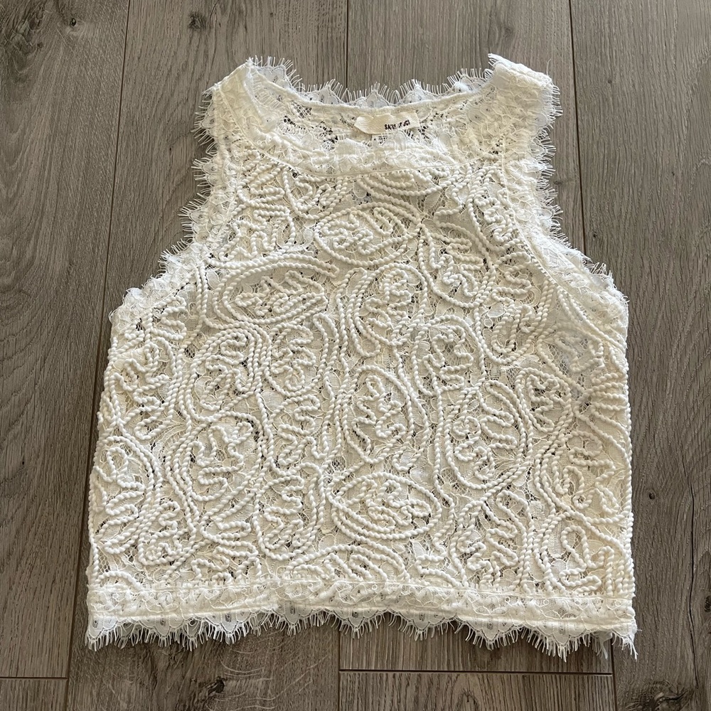 San Souchi detailed blouse